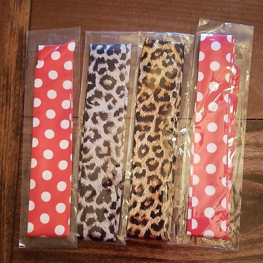 Skinny accent scarfs 4 in the bundle